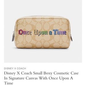 DisneyX Coach Small Cosmetic Case-Once Upon A Time